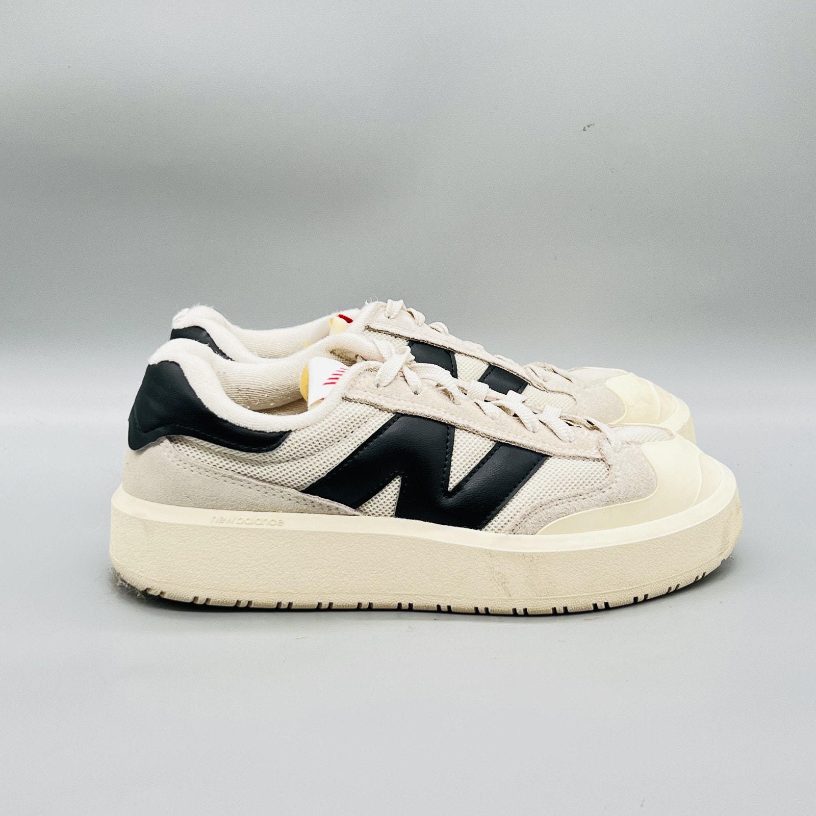 New Balance Shoes Men 8 Beige Suede Ct302 Low Top Casual Walking Sneakers
